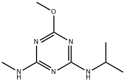 2-Isopropylamino-4-methoxy-6-methylamino-1,3,5-triazine 结构式