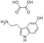 5-五羟色胺 草酸盐 结构式