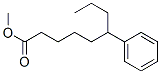 6-Phenylnonanoic acid methyl ester 结构式