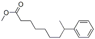 8-Phenylnonanoic acid methyl ester 结构式