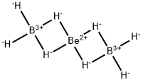 beryllium borohydride 结构式