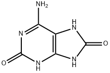 2,8-二羟基腺嘌呤 结构式
