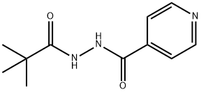4-Pyridinecarboxylicacid,2-(2,2-dimethyl-1-oxopropyl)hydrazide(9CI) 结构式
