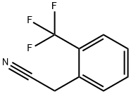 2-(三氟甲基)苯基乙腈 结构式