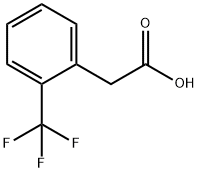2-(三氟甲基)苯乙酸 结构式