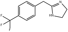 2-(p-Trifluoromethylbenzyl)-2-imidazoline 结构式