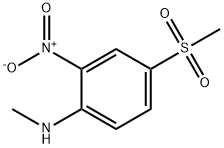 2-硝基-4-甲砜基苯甲胺 结构式
