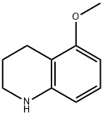 5-甲氧基-1,2,3,4-四氢喹啉盐酸盐 结构式
