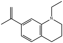 Quinoline, 1-ethyl-1,2,3,4-tetrahydro-7-(1-methylethenyl)- (9CI) 结构式