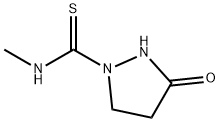 1-Pyrazolidinecarbothioamide,N-methyl-3-oxo-(9CI) 结构式