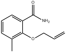 2-(Allyloxy)-3-methylbenzamide 结构式