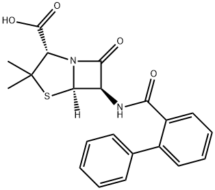 二苯西林 结构式