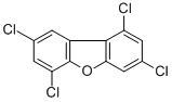 1,3,6,8-四氯二苯并呋喃 结构式