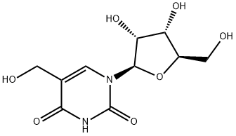 5-羟甲基-尿苷 结构式