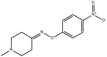 1-甲基哌啶基-4-酮 4-硝基苯基肟 结构式