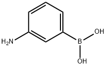 3-氨基苯硼酸 结构式