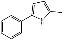 2-Phenyl-5-methyl-1H-pyrrole 结构式