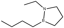 2-Butyl-1-ethyl-1,2-azaborolidine 结构式