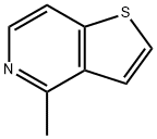 4-甲基噻吩并[3,2-C]吡啶 结构式