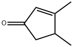 3,4-二甲基-2-环戊烯酮 结构式