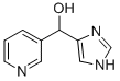 3-Pyridinemethanol,  -alpha--1H-imidazol-4-yl-  (9CI) 结构式