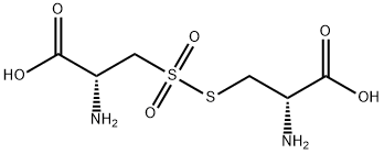 L-胱氨酸-S,S-二氧化物 结构式