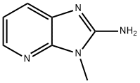 2-AMINO-3-METHYLIMIDAZO(4,5-B)PYRIDINE 结构式