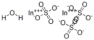 硫酸铟水合物(III) 结构式