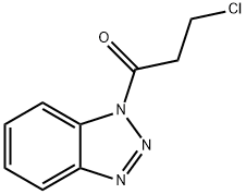 1-(3-氯丙酰)-1H-苯并三唑 结构式