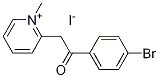 2-[2-(4-溴苯肼)-2-乙氧基]-1-甲基碘吡啶 结构式