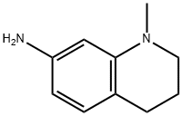 7-氨基-1-甲基-1,2,3,4-四氢喹啉 结构式