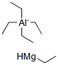 ethylmagnesium(1+) tetraethylaluminate(1-) 结构式