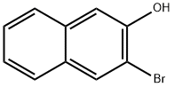 3-溴-2-萘酚 结构式