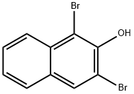 1,3-二溴萘-2-醇 结构式