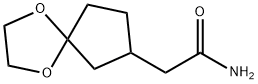 1,4-Dioxaspiro[4.4]nonane-7-acetamide(8CI) 结构式