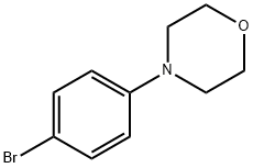 4-(4-溴苯基)吗啉 结构式