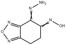 2,1,3-Benzoxadiazole-4,5-dione,6,7-dihydro-,4-hydrazone,5-oxime(9CI) 结构式