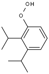 4-异丙基异丙苯过氧氢 结构式