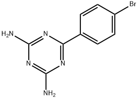 2,4-二氨基-6-(4-溴苯基)-1,3,5-三嗪 结构式