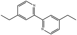 2,2'-BIPYRIDINE, 4,4'-DIETHYL- 结构式