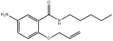 2-(Allyloxy)-5-amino-N-pentylbenzamide 结构式