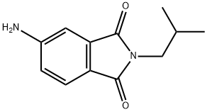 5-氨基-2-异丁基-1H-异吲哚-1,3(2H)-二酮 结构式