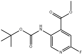 Methyl5-(Boc-amino)-2-fluoropyridine-4-carboxylate