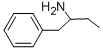 1-苯基-2-丁胺 结构式