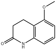 3,4-二氢-5-甲氧基-2(1H)-喹啉酮 结构式