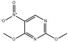 2,4-二甲氧基-5-硝基嘧啶 结构式