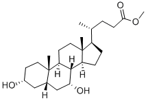 鹅脱氧胆酸甲酯 结构式