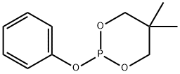 5,5-二甲基-2-苯氧基-1,3,2-二氧磷杂环己烷 结构式