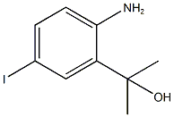 2-(2-氨基-5-碘苯基)-2-丙醇 结构式