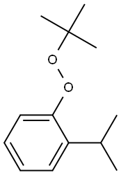 叔丁基过氧化异丙苯 结构式